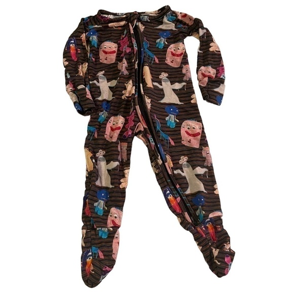 Brooke and Peyton bamboo sleeper size 0-3 months top and bottom zipper GUC - Picture 1 of 14